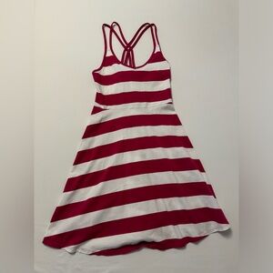 Fourth of July Striped Red Dress